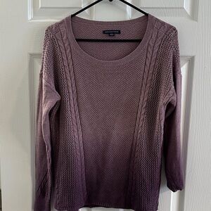 American Eagle Outfitters Mauve Crew Neck Sweater